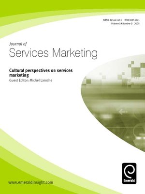 cover image of Journal of Services Marketing, Volume 19, Issue 3